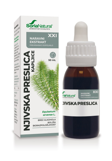Soria Natural, preslica XXI, kapljice brez alkohola, 50 ml