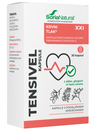 Soria Natural, Tensivel XXI kapsule, 30 kapsul