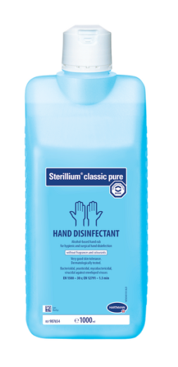 Sterillium, classic pure razkužilo za roke, 1000 ml