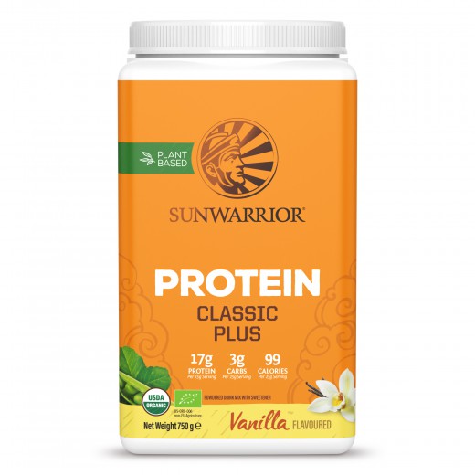 Proteini Sunwarrior Classic Plus vanilija 750g