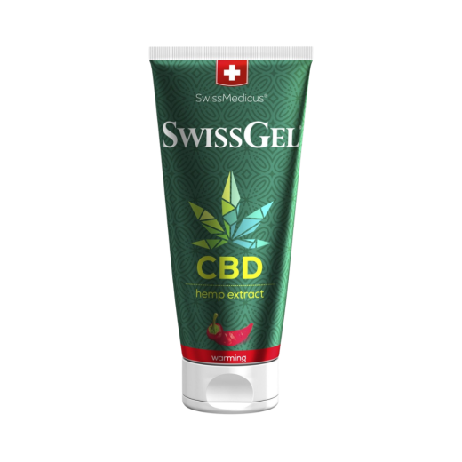 Swissmedicus CBD, konjski balzam grelni, 200 ml