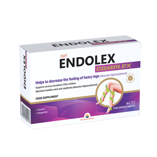 Sun Wave Pharma, Endolex Complex, 30 tablet