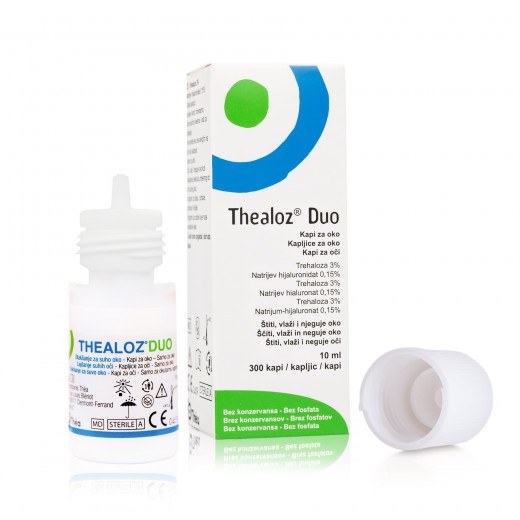 Thealoz® Duo, kapljice za oči, 10 ml
