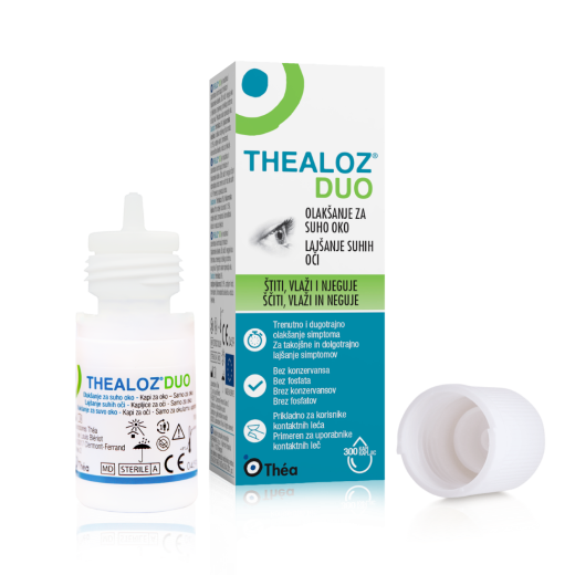Thealoz® Duo, kapljice za oči, 10 ml