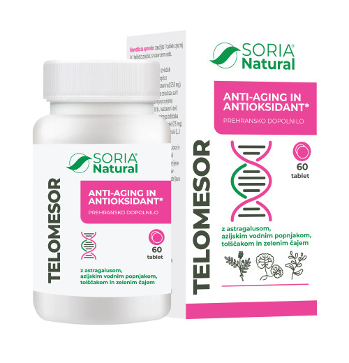 Soria Natural, Telomesor tablete, 60 tablet