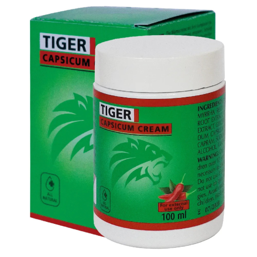 Tiger, capsicum krema, 100 ml