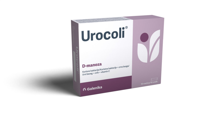 Urocoli®, prašek za pripravo napitka, 10 vrečk