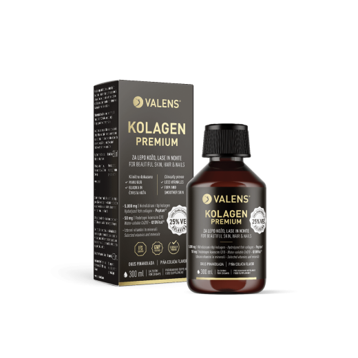 Valens, Kolagen Premium pinakolada tekočina, 300 ml