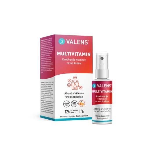Valens, Multivitamin, ustno pršilo, 25 ml
