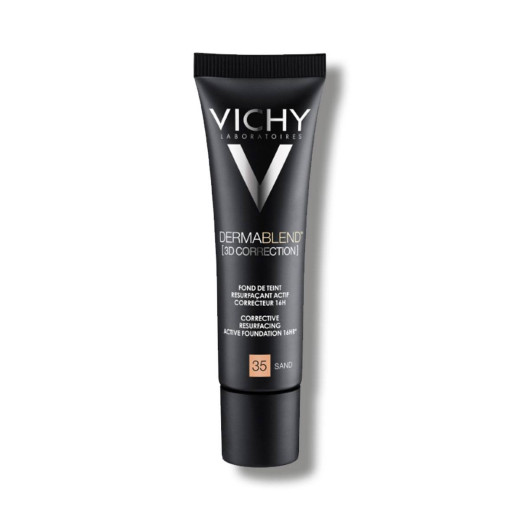 VICHY, DERMABLEND 3D KOREKCIJA Korektivni puder za mastno kožo, nagnjeno k aknam SPF25, 35, 30 ml
