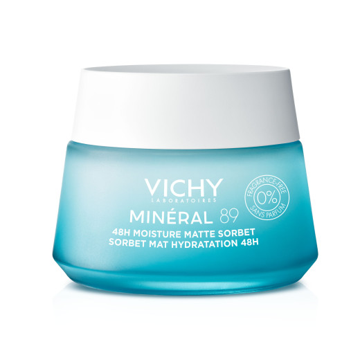 Vichy, MINÉRAL 89 matte sorbet za 48H vlaženje, 50ml