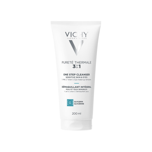 VICHY, PURETÉ THERMALE 3 v 1 mleko za čiščenje obraza, 200 ml
