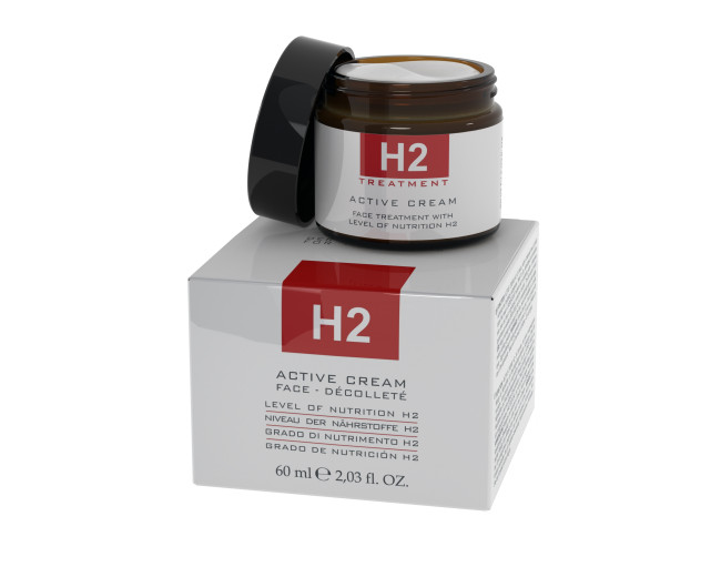 Vital Plus Active - H2, aktivna negovalna krema za obraz, vrat in dekolte, 60 ml