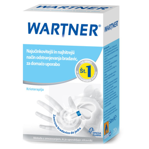 Wartner, pršilo za odstanjevanje bradavic, 50 ml