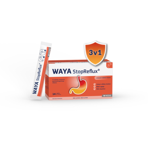 WAYA StopReflux®, peroralna suspenzija, 14 vrečic