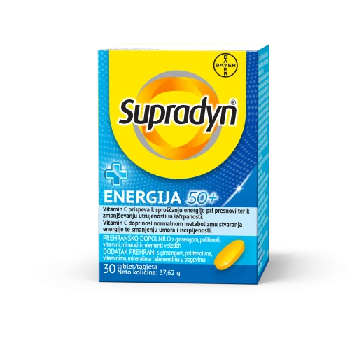 Supradyn Energija 50+, 30 tablet