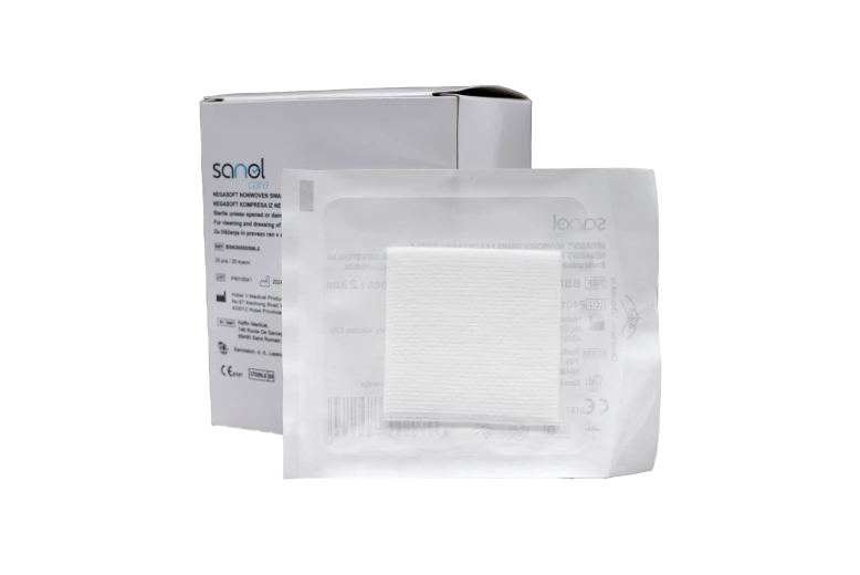 Sanol Care, Set kompresa netkana 6 sl sterilna 5 x 5 cm A2, 25 kos