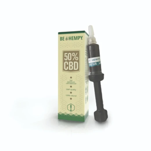 50% CBD pasta Be hempy, 5 ml