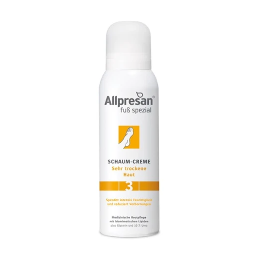 Allpresan pedicare 3, kremna pena za zelo suho kožo nog, 125 ml