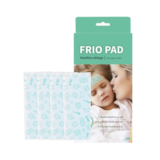 Astravita, hladilne blazinice za čelo Frio Pad, 4 kos