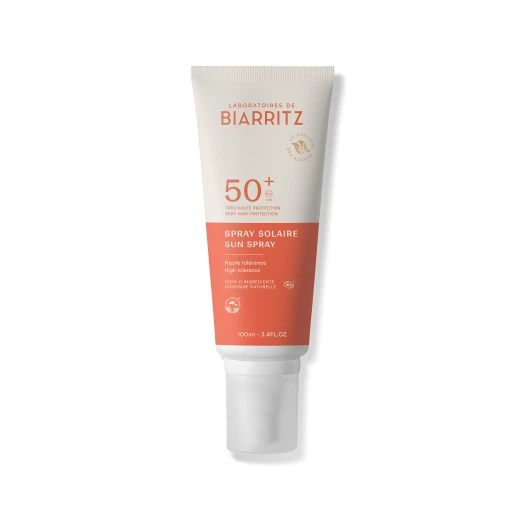 Biarritz, Alga Maris Bio sprej za sončenje za obraz in telo SPF50, 100 ml