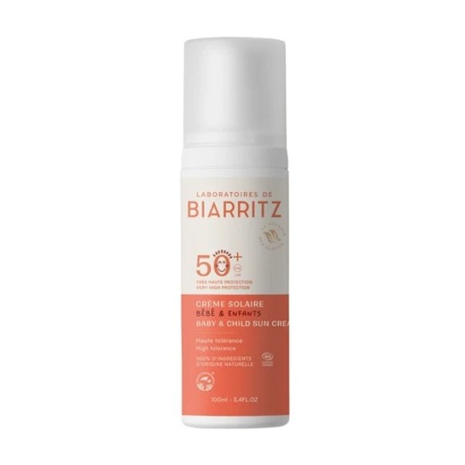 Biarritz, Bio otroška krema za sončenje Bio spf 50+, 100 ml