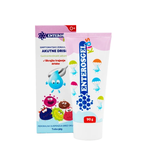 Bioline Products, Enterosgel otroško pakiranje tuba, 90 g