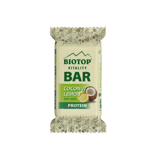 Biotop, BIO proteinska presna ploščica limona, 40g