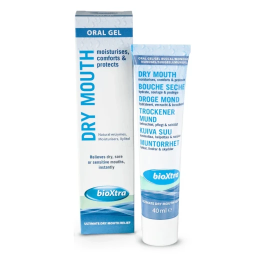 BioXtra gel nadomestek sline za suha usta 40 ml