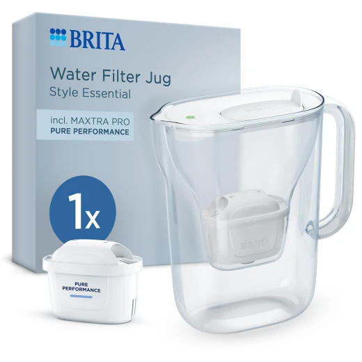 BRITA STYLE mat bela, vrč za filtriranje vode 2,4 L