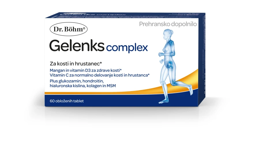 Dr. Böhm® Gelenks complex obložene tablete, 60 tablet
