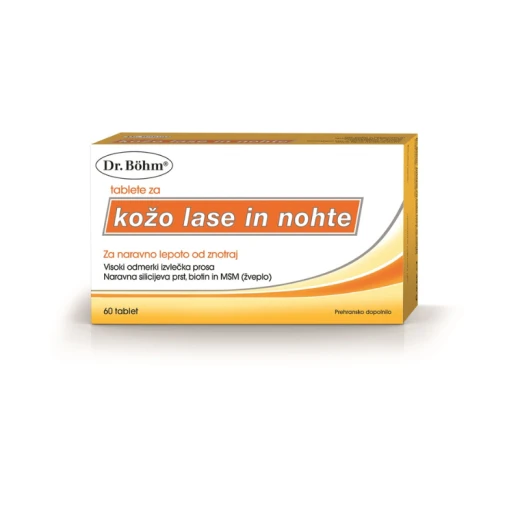 Dr. Böhm, tablete za kožo, lase in nohte, 60 tablet