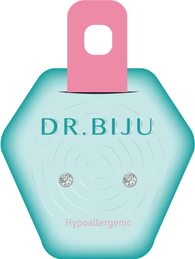 Dr. Biju, Hipoalergeni uhani Xiri Crystal