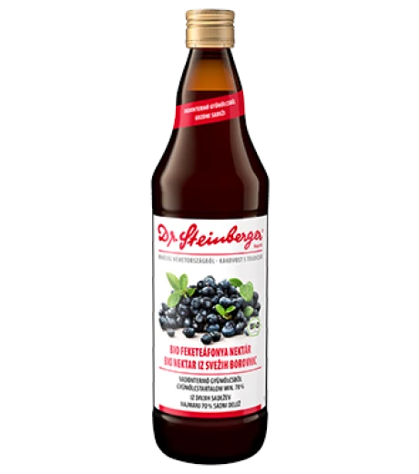 Dr. Steinberger, Bio nektar iz svežih borovnic, 750 ml