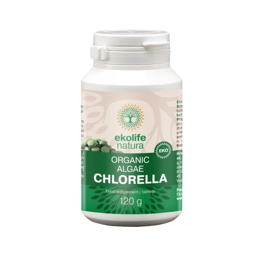 Ekološka alga Klorela Ekolife natura, 240 tablet