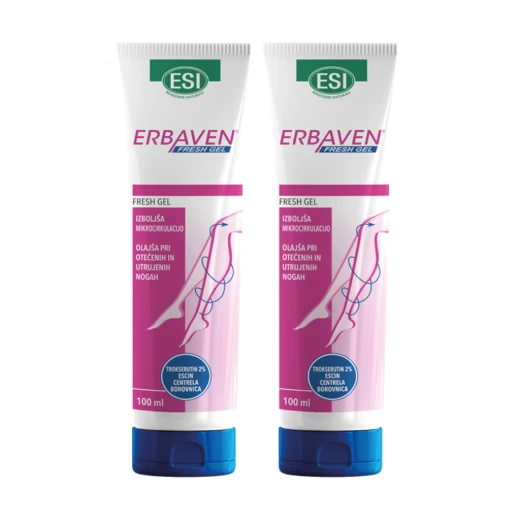 Erbaven, Fresh Gel, 2x100 ml