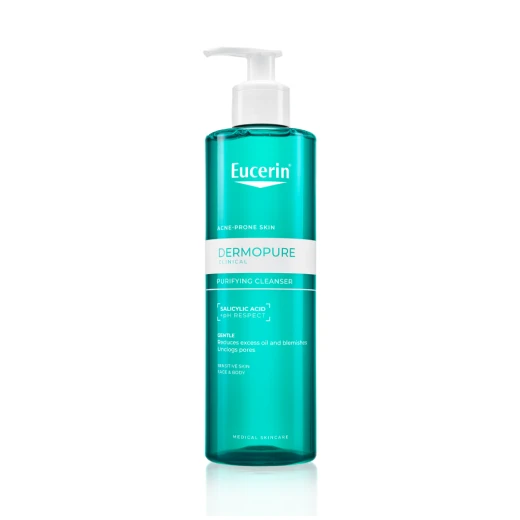 Eucerin, DermoPURE Clinical čistilni gel, 400 ml