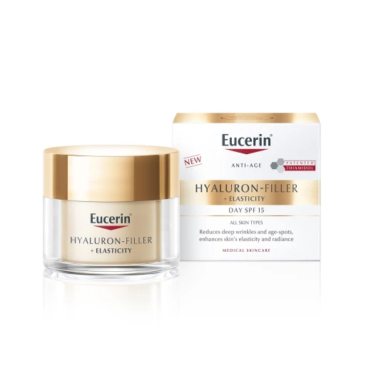 Eucerin, Hyaluron-Filler + Elasticity dnevna krema z ZF15, 50 ml