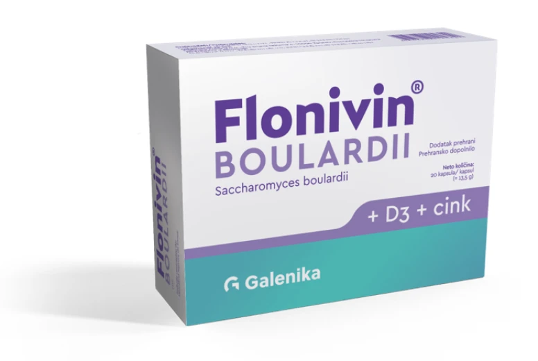 Flonivin BOULARDII, 20 kapsul