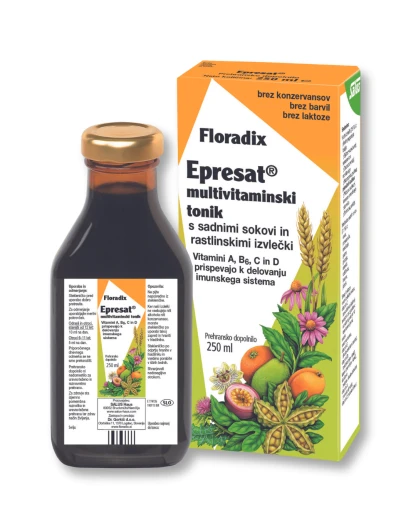 Floradix Epresat, multivitaminski tonik, 250 ml