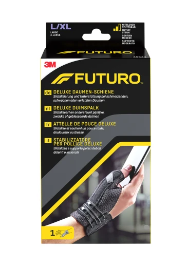 FUTURO™, Opornica za palec, črna