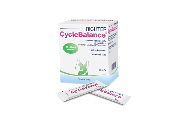 Gedeon Richter, RICHTER CycleBalance®, prehransko dopolnilo v prahu, 30 vrečic