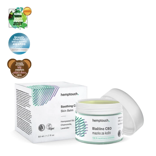 Hemptouch, Blažilno CBD mazilo za kožo, 50 ml