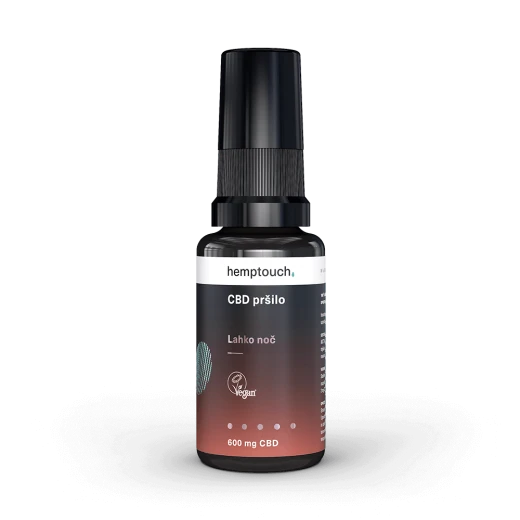 Hemptouch, CBD pršilo 3 % Lahko noč (600 mg CBD), 20 ml
