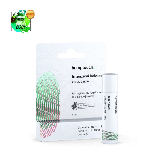 Hemptouch, Intenzivni balzam za ustnice Hemptouch, 4,5 ml
