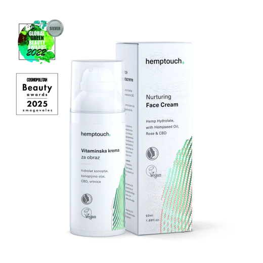 Hemptouch, Vitaminska krema za obraz, 50 ml