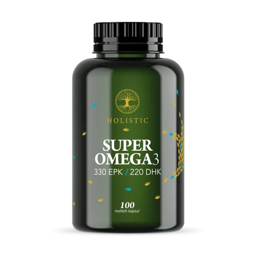 Holistic, super omega 3, 100 kapsul (134,4g), prehransko dopolnilo