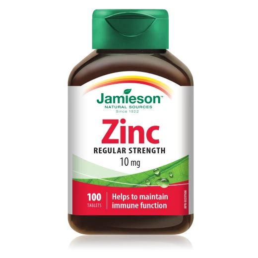 Jamieson cink 10mg, 100 tablet