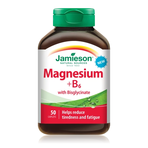 Jamieson Magnezij 200 mg in B vitamini, 50 tablet