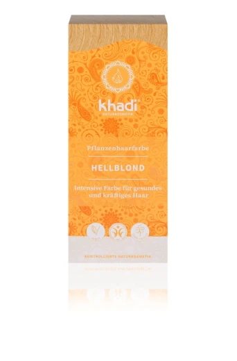 Khadi, Rastlinska barva za lase Svetlo blond, 100 g